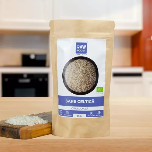 Îngrijire personală - Sare Celtică Grunjoasă, 250g