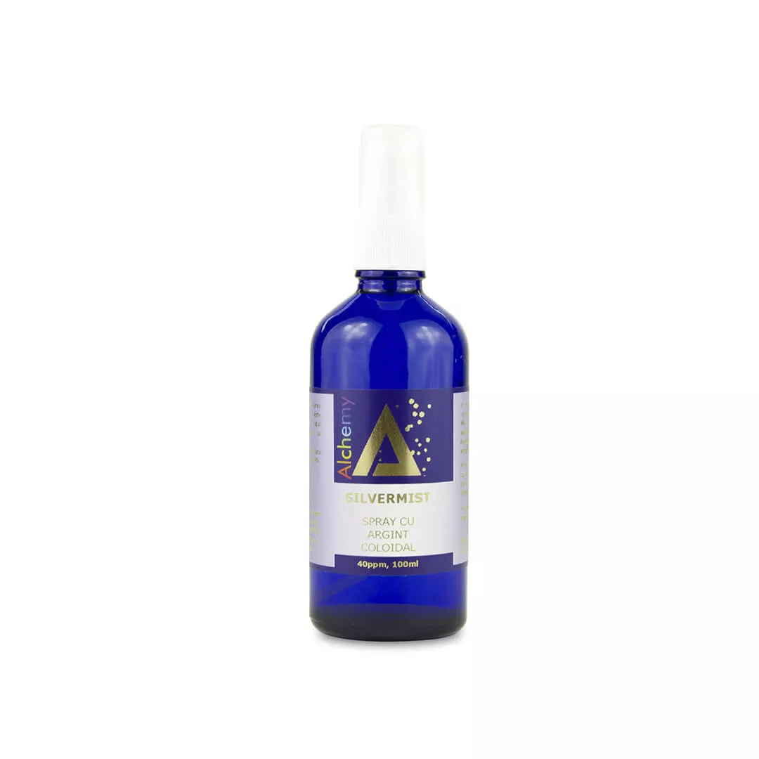 Sănătate - SilverMist,hidrosol de argint spray, 40ppm, 100ml