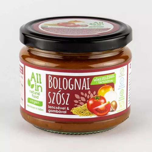 Băcănie - Sos vegan bolognese cu linte și ciuperci, 250g
