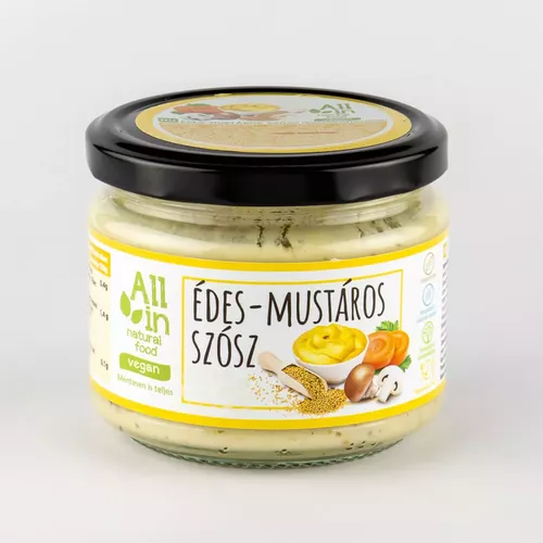 Băcănie - Sos vegan de muștar dulce, 250g