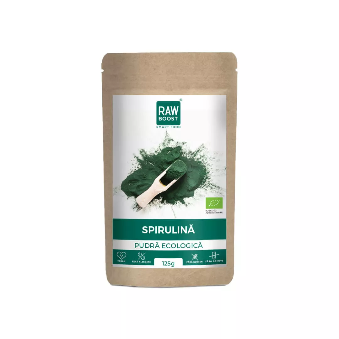 Sănătate - Spirulină, pudră ECO | Rawboost