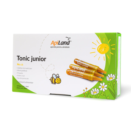 Tonice - Tonic junior - 10 fiole x 12 g - Apiland