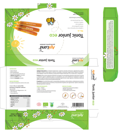 Tonic junior ECO - 10 fiole x 12g - Apiland [4]