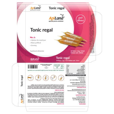 Tonic regal - 10 fiole x 12 g - Apiland [4]