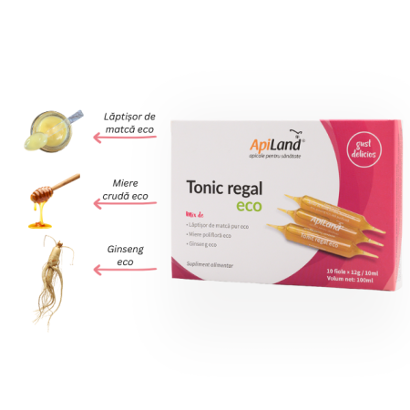 Tonic regal ECO - 10 fiole x 12g - Apiland [2]