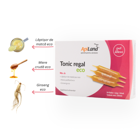 Tonic regal ECO - 20 fiole x 12g - Apiland [2]