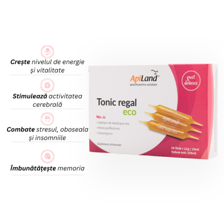 Tonic regal ECO - 20 fiole x 12g - Apiland [1]