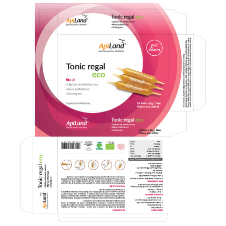 Tonic regal ECO - 20 fiole x 12g - Apiland [3]