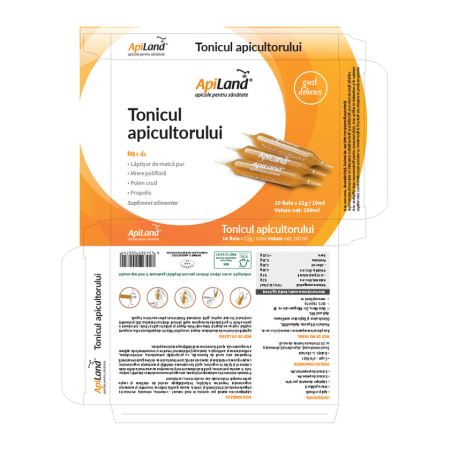 Tonicul apicultorului - 10 fiole x 12g - Apiland [4]