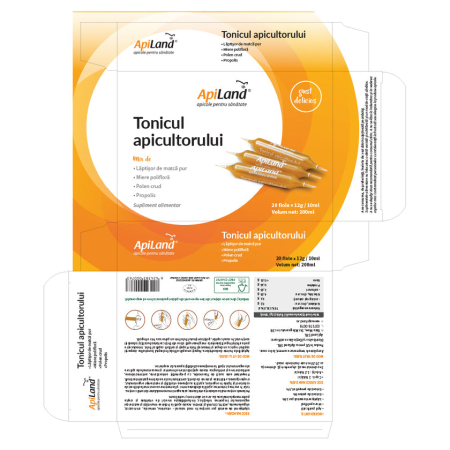 Tonicul apicultorului - 20 fiole x 12g - Apiland [4]