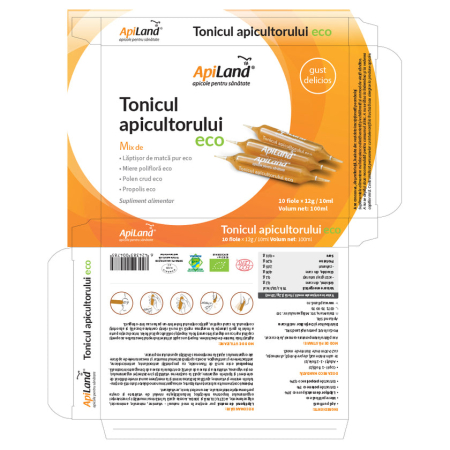 Tonicul apicultorului ECO - 10 fiole x 12g - Apiland [5]