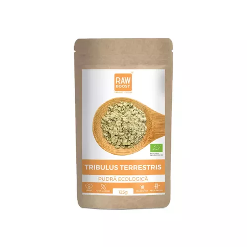 Sănătate - Tribulus Terrestris pudră ECO 125g | Rawboost
