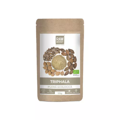 Sănătate - Triphala pudră ECO 125g | Rawboost
