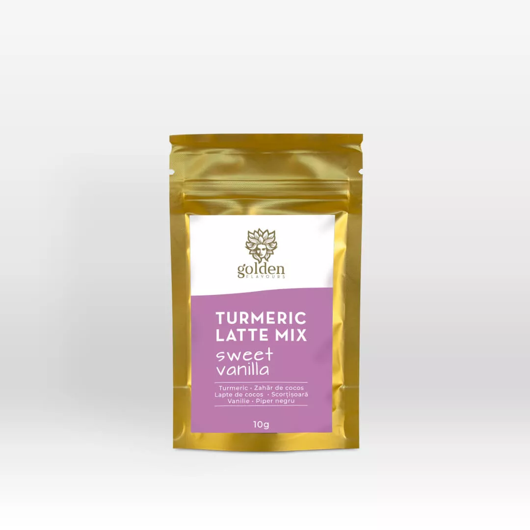 Sănătate - Turmeric Latte Mix Sweet Vanilla | Golden Flavours
