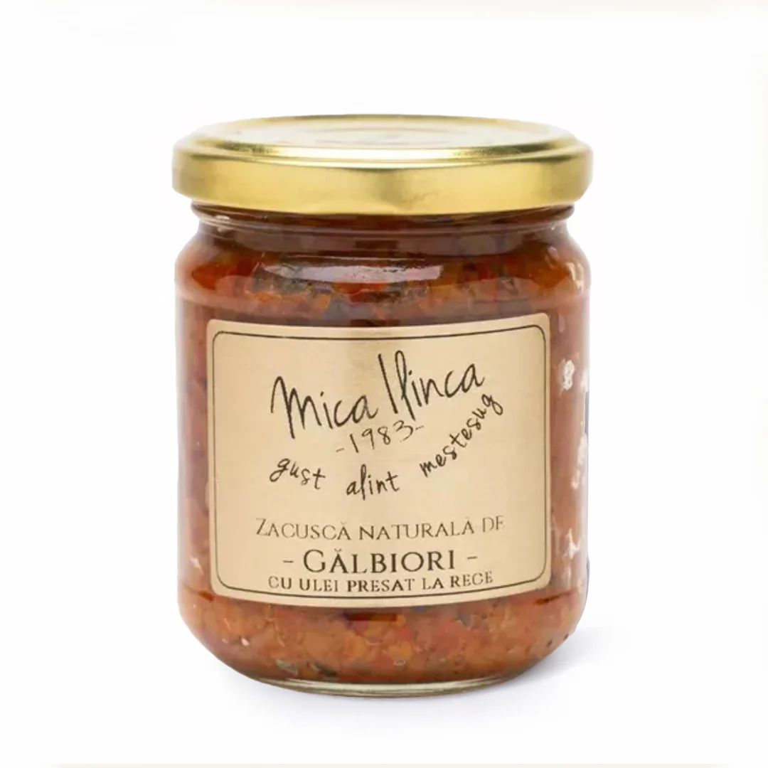 Clasic - Zacuscă Naturală de gălbiori 200g - Mica Ilinca