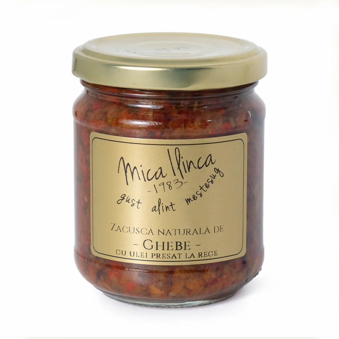 Clasic - Zacuscă naturală de ghebe 200g
