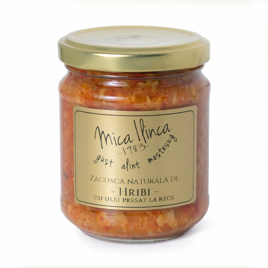 Clasic - Zacuscă naturală de hribi 200g