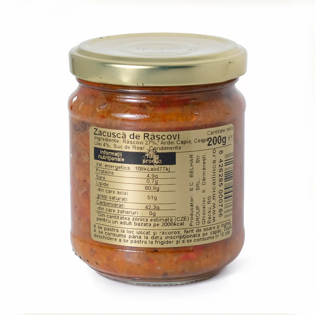 Zacuscă naturală de râșcovi 200g [2]