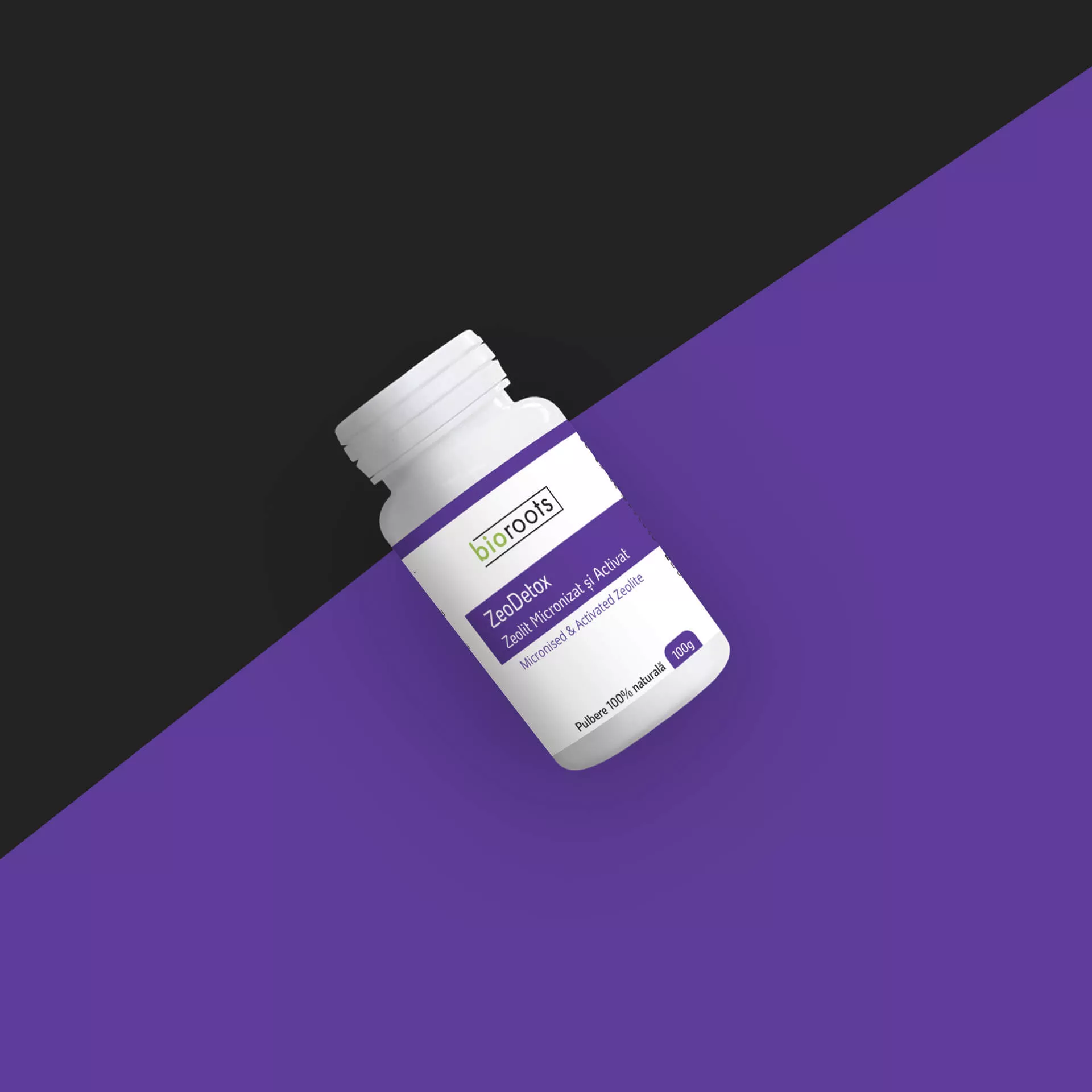 Îngrijire personală - ZeoDetox Zeolit micronizat și activat Pulbere 100% naturală, 100g