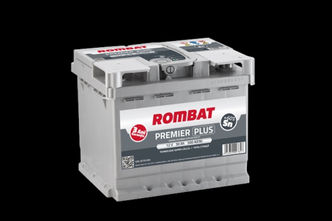 Acumulatori autoturisme - ACUMULATOR ROMBAT PREMIER PLUS 50AH 500AH 175X175X207 + DR