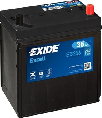 Acumulatori - BATERIE EXIDE EXCELL 35AH 240A 187X 127X220 +DR
