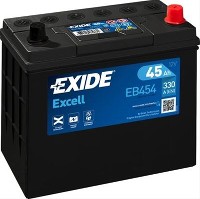 Acumulatori - BATERIE EXIDE EXCELL 45AH 330A 237X 127X227 +DR