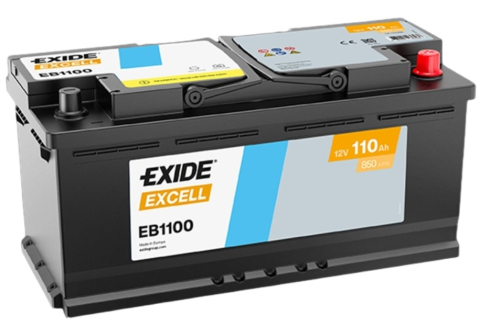 Acumulatori - BATERIE EXIDE 110AH 850A 392X 175X190 +DR