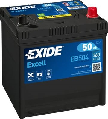 Acumulatori - BATERIE EXIDE EXCELL 50AH 360A 200X 173X222 +DR