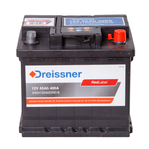 Acumulatori - BATERIE DREISSNER REDLABEL 12V 45AH 400A 207X175X190 +DR
