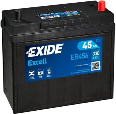 Acumulatori - BATERIE EXIDE EXCELL 45AH 330A 237X 127X227 +DR