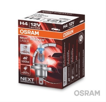 Becuri - BEC H4 12V60/55W NIGHT BREAKER LASER NEXTGEN 150%