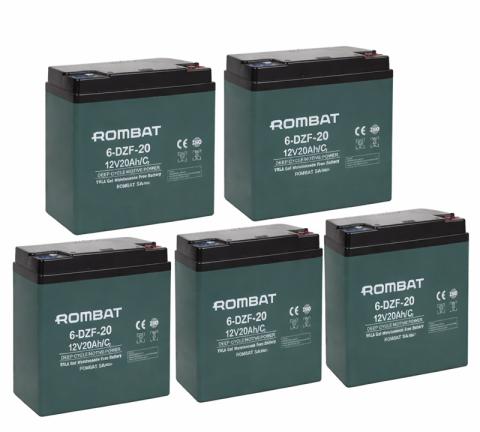 Baterii vehicule electrice - Set 6-DZF-20 5 buc