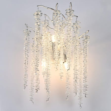 Aplica 6106/2W CH, argintiu, 3xE14, 35 cm, design modern [2]