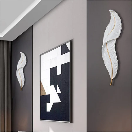 Aplică LED 8001/60 WH+GD, Design Alb & Auriu, 3 Tipuri de Lumină, Rasina, 60 cm [3]