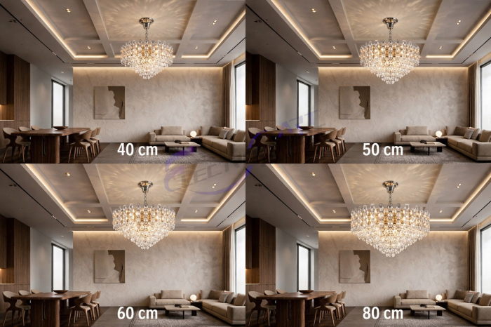 Candelabru 8805/CH Crom cu Cristal K9 Design Rotund Modern [2]