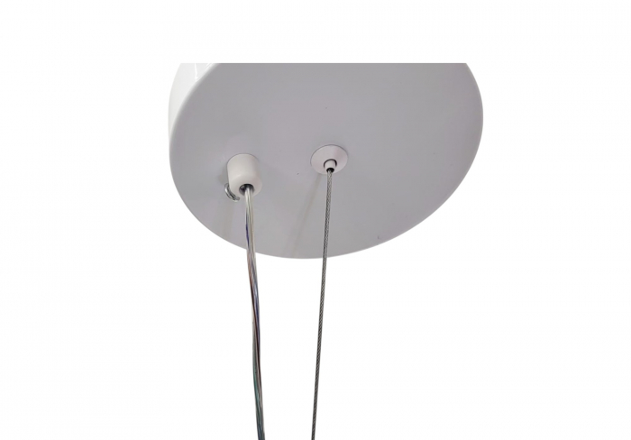 Lustră 2517/1 albă, LED 24W, design modern, Ø40 cm [4]