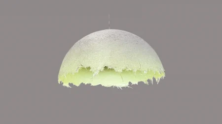 Lustră suspendată 2518/1, fibră de sticlă, vernil, LED [2]