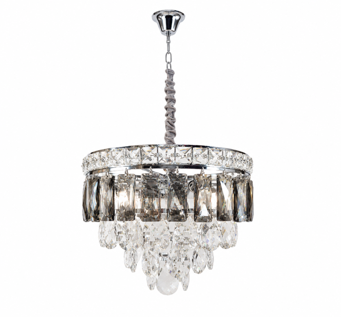 Lustră 3352/300 crom sau auriu cu cristale K9 decorative [2]