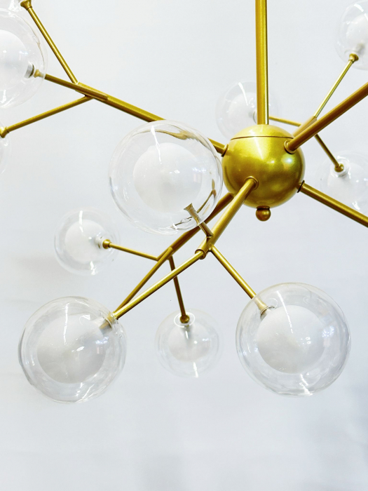 Lustra 5001/18 GD – Auriu, 18xG4, Design Ramură Elegantă [4]