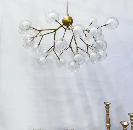 Lustra 5001/27 GD – 27xG4, Auriu, Design Decorativ Compact [4]