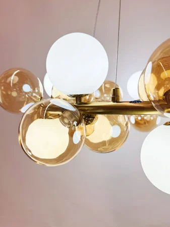 Lustră aurie 5090/30, 30 becuri G9, Ø70 cm, înălțime reglabilă [5]