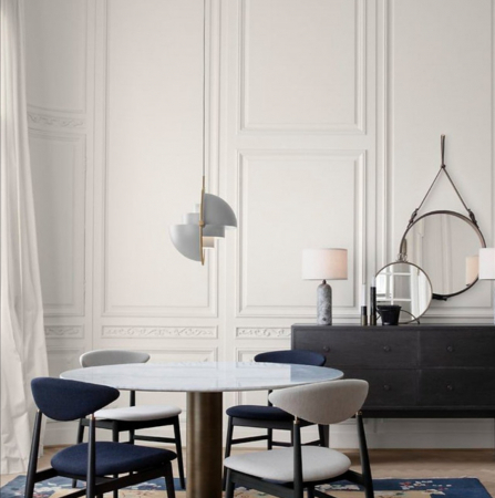 Lustră HJ5218/340 ALB – design elegant alb/auriu, perfectă pentru spații moderne și rafinate [3]