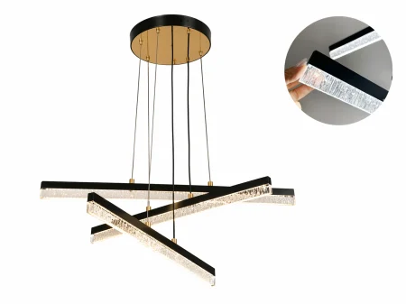Lustră LED 5132/3 BK+GD, 72W, 3 brațe reglabile, cu telecomandă [2]