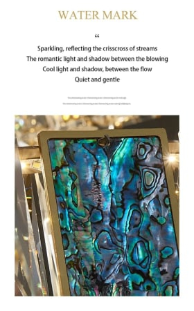 Lustră LED BO 1009/50+70, două inele metal și sticlă tip cristal, Ø70+50 cm, lumină reglabilă [4]