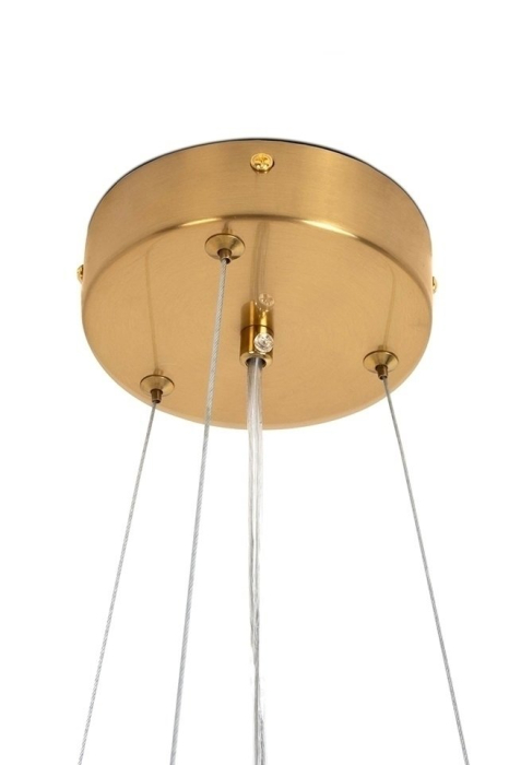 Lustră suspendată elegantă 9080 cu design floral contemporan, finisaj auriu, Ø60–80 cm [5]