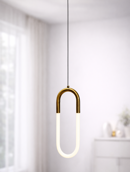 Pendul LED Auriu Modern 2605/1 – Accent elegant pentru interioare contemporane [2]