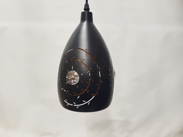 Pendul modern 60225/1 cu decupaje și detaliu acrilic [3]