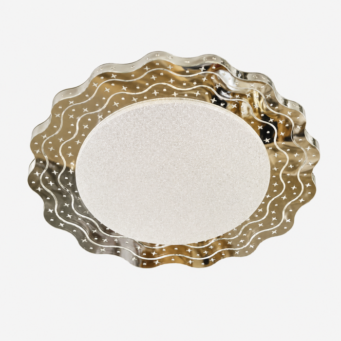 Plafonieră LED 8351/400, Ø40 cm, 36W, 3 Temperaturi de Lumină, Alb & Argintiu [2]