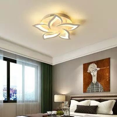 Plafonieră LED MX2394/5, 80W, Ø60 cm, cu Telecomandă, 3 Tipuri de Lumină, Design Narcisă [2]