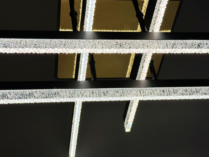 Plafonieră LED WG5131/4 GD, 96W, Auriu, Telecomandă, 3 Tipuri de Lumină, Design Modern [6]